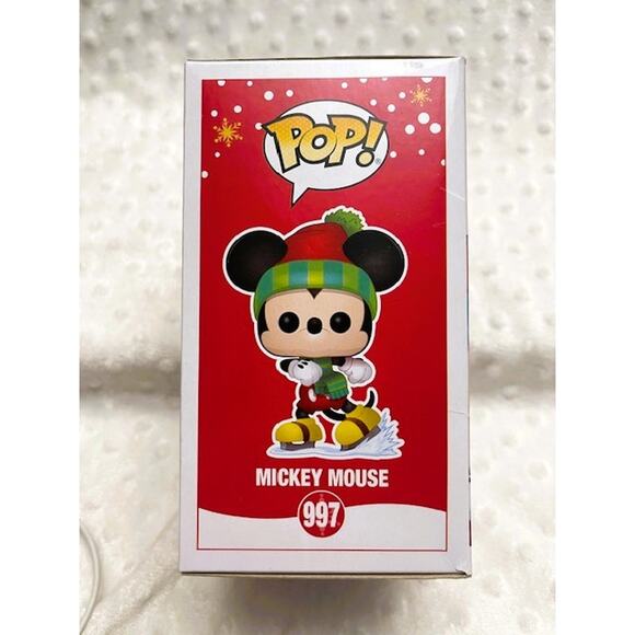 Disney Mickey Mouse Holiday Amazon Exclusive Funko Pop ! (#997), (2020), NEW - Picture 4 of 7